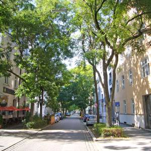 Blick in die Straße