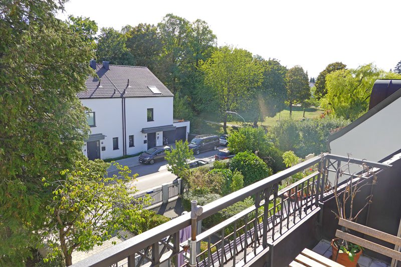 Blick von Dachterrasse