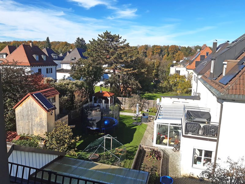 Blich vom Küchenfenster