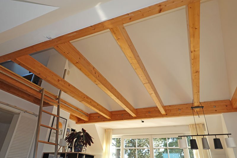 offene Sichtbalken