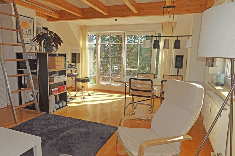 Wohnzimmer von rechts