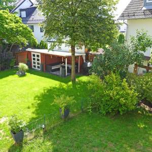 Blick vom Balkon